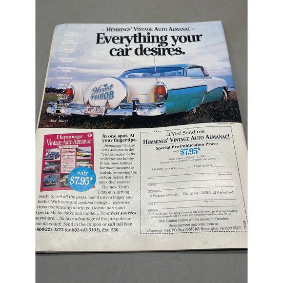 vintage special interest autos magazine October 1993 dream car 1920-1970 READ - Picture 2 of 4